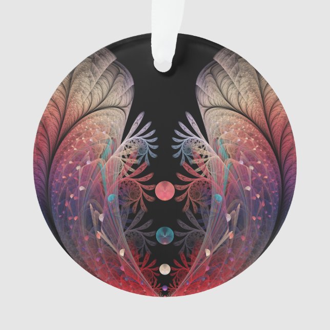 Jonglage Abstract Modern Fantasy Fractal Art Ornament (Front)