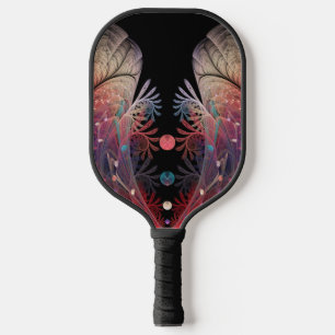 Jonglage Abstract Modern Fantasy Fractal Art Pickleball Paddle