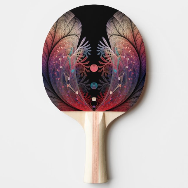 Jonglage Abstract Modern Fantasy Fractal Art Ping Pong Paddle (Front)