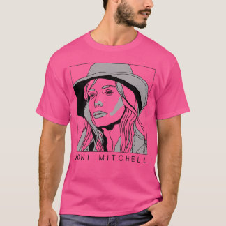 Joni Mitchell  Minimal Style Fan Art Design T-Shirt