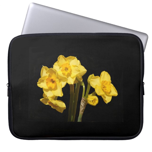 Jonquil Flowers Laptop Case (Front)