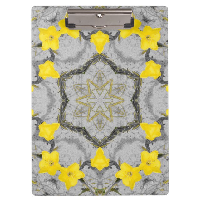 Jonquil Harmony Wheel  Clipboard (Front)