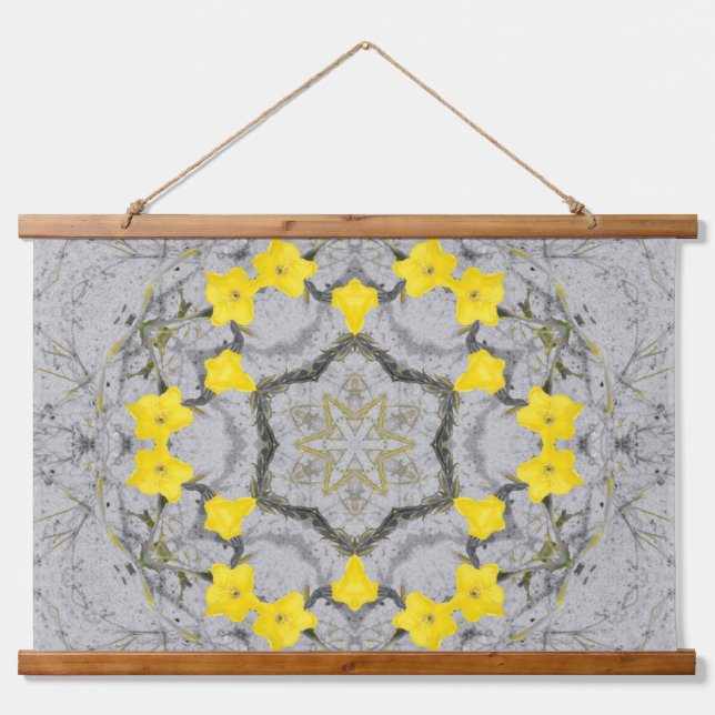 Jonquil Harmony Wheel Hanging Tapestry (Front)