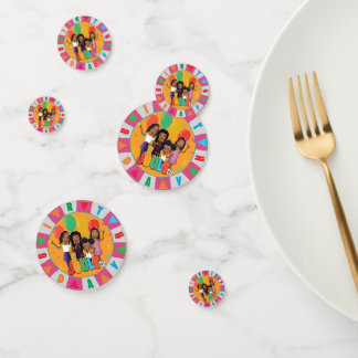 JOOLS TV®️ Pink Table 60 pc Confetti