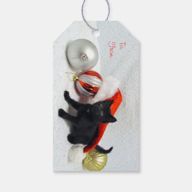 Joon's Christmas - Cat /Kitten Gift Tags (Back)