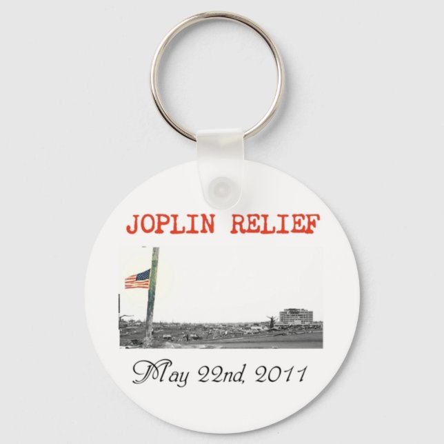 Joplin Relief Keychain (Front)