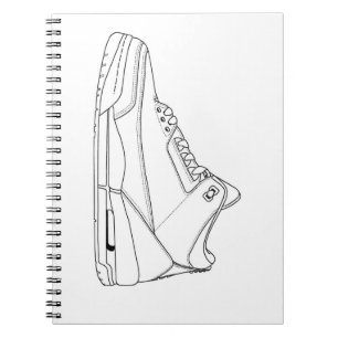 Jordan 3 Colouring Notebook
