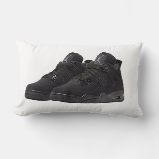 Jordan 4 black cats  lumbar cushion