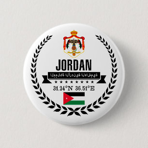 Jordan 6 Cm Round Badge
