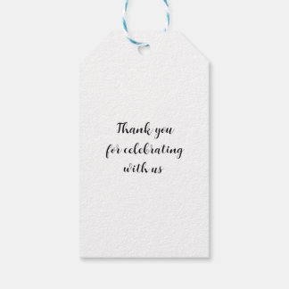 Jordan Almond Favour Tags, Wedding tags, Thank You Gift Tags