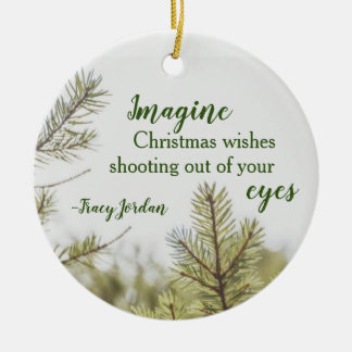 Jordan Christmas Ceramic Tree Decoration