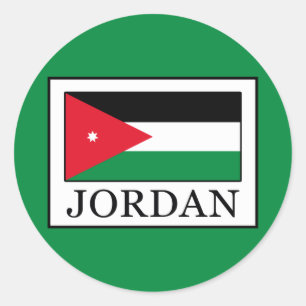 Jordan Classic Round Sticker