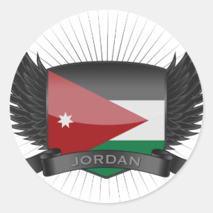 JORDAN CLASSIC ROUND STICKER