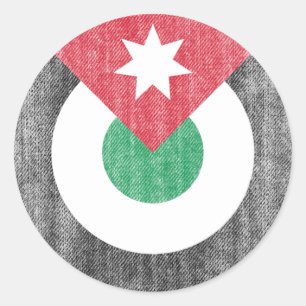 JORDAN CLASSIC ROUND STICKER