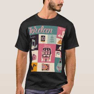 Jordan Culture Retro Illustrated Symbols T-Shirt