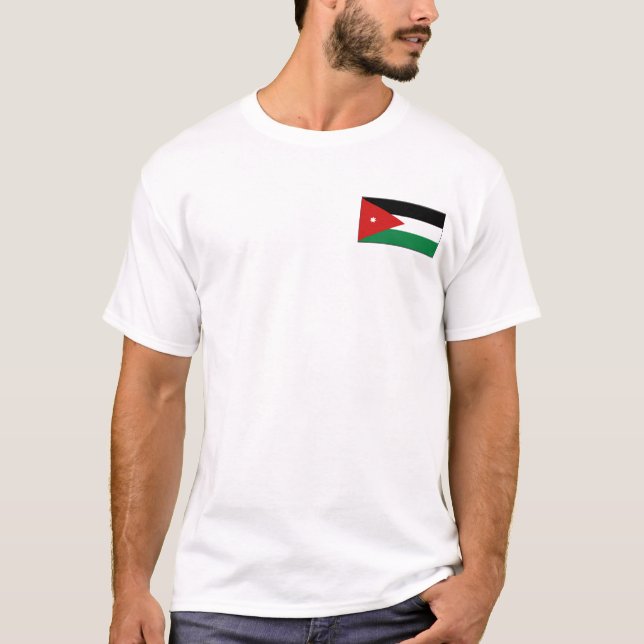 Jordan Flag and Map T-Shirt (Front)