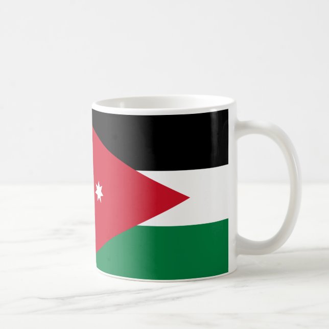  Jordan Flag Ceramic Mug (Right)