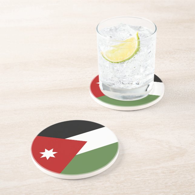 Jordan flag coaster (Side)