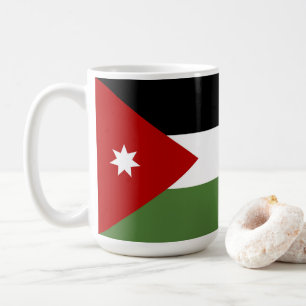 Jordan flag coffee mug