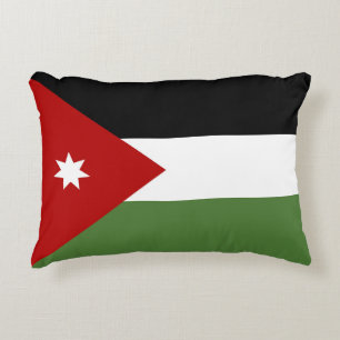 Jordan flag decorative cushion