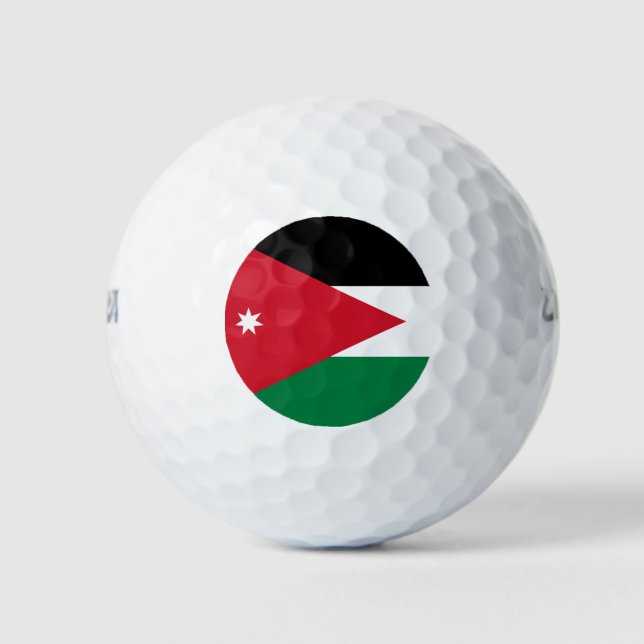 Jordan Flag Golf Balls (Front)