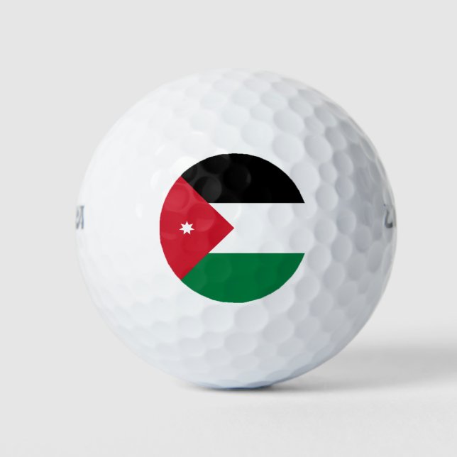Jordan Flag Golf Balls (Front)