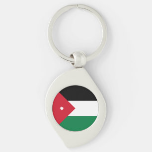 Jordan Flag Key Ring