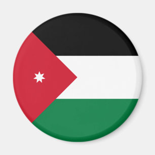 Jordan Flag Magnet
