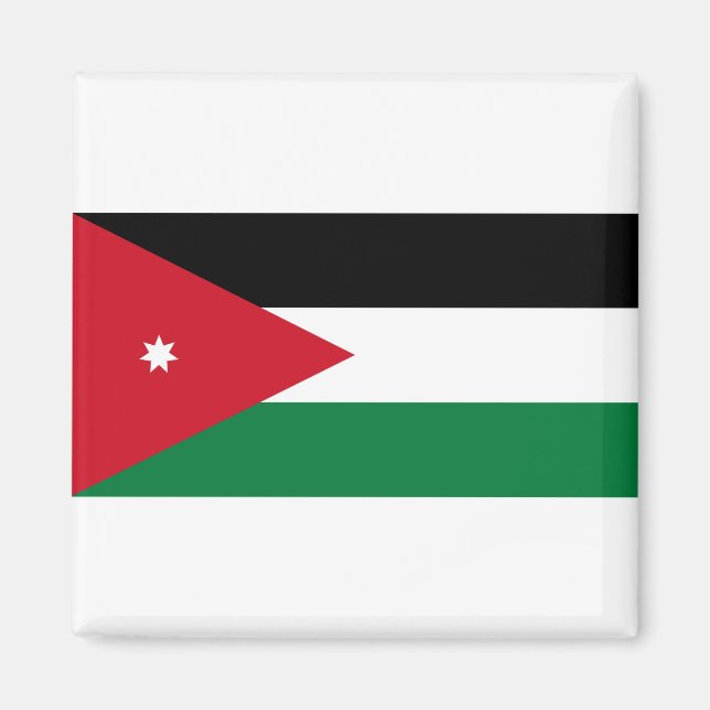 Jordan Flag Magnet (Front)