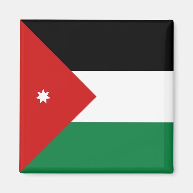 Jordan Flag Magnet (Front)
