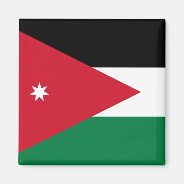 Jordan Flag Magnet (Front)