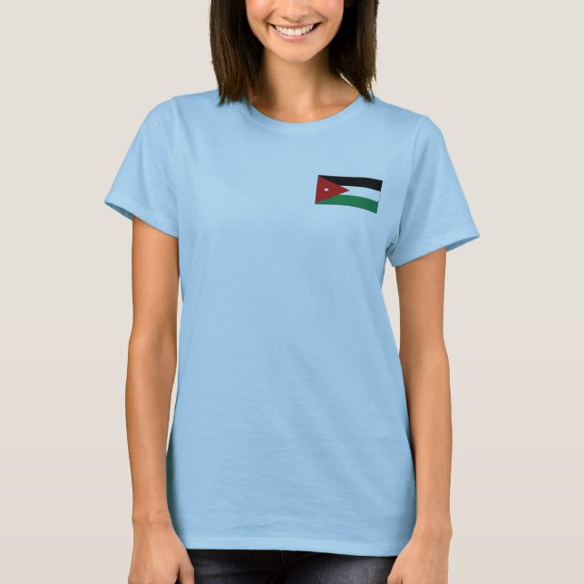 Jordan Flag + Map T-Shirt (Front)