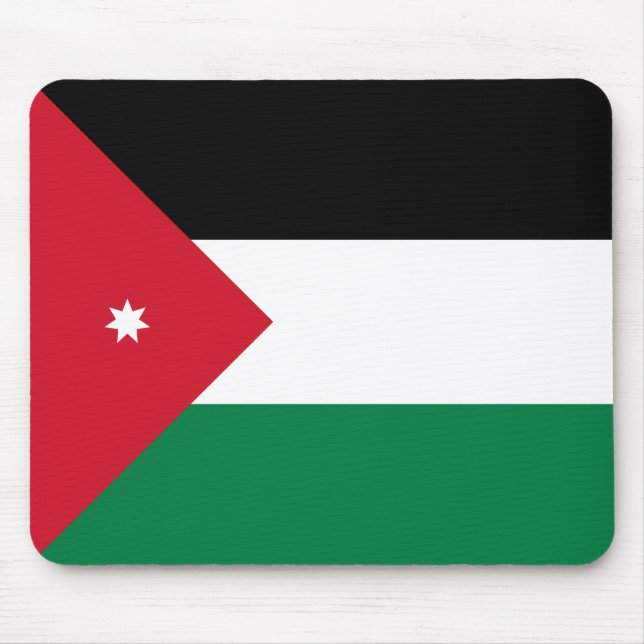 Jordan Flag Mouse Mat (Front)
