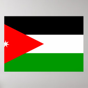 Jordan Flag Poster