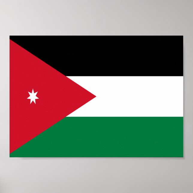 Jordan Flag Poster (Front)