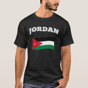 JORDAN Flag Sport Competition Proud Vacation Souve T-Shirt
