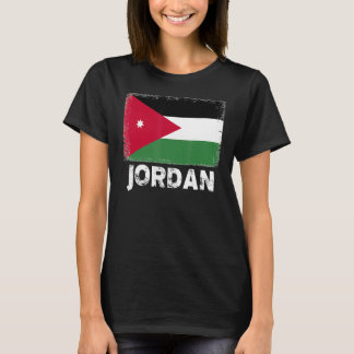 Jordan Flag   Support Jordanian People Women Men   T-Shirt