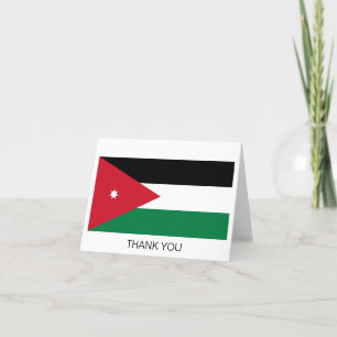 Jordan Flag Thank You Card