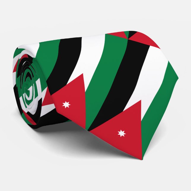 Jordan Flag Tie (Rolled)