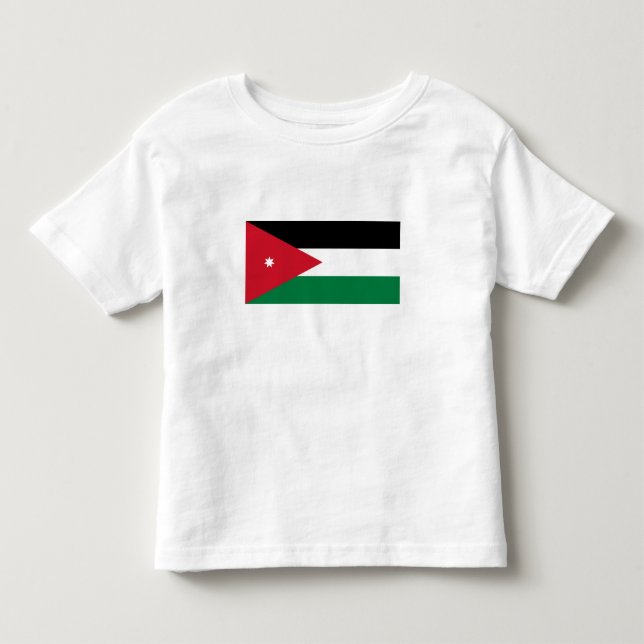 Jordan Flag Toddler T-Shirt (Front)