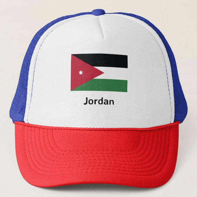 Jordan Flag Trucker Hat (Front)