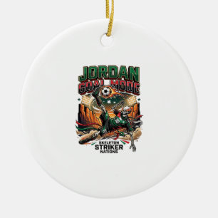 Jordan Goal Mode Skeleton Striker Nations Dynamic Ceramic Tree Decoration