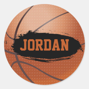 Jordan Grunge Basketball Stickers