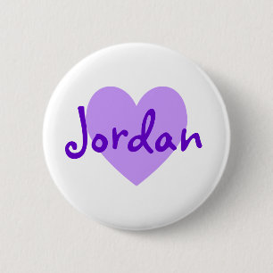 Jordan in Purple 6 Cm Round Badge