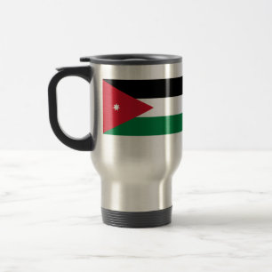 Jordan, Jersey flag Travel Mug