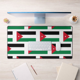 Jordan / Jordanian Flag Desk Mat