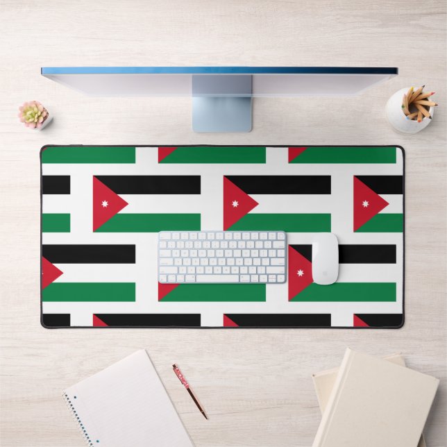 Jordan / Jordanian Flag Desk Mat (Office 1)