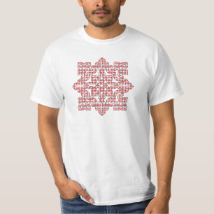 Jordan Keffiyeh Design Arabic Art T-Shirt