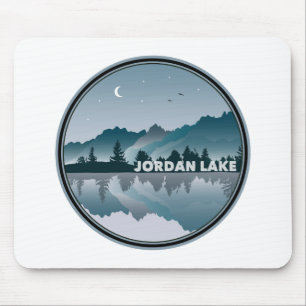 Jordan Lake North Carolina Reflection Mouse Mat