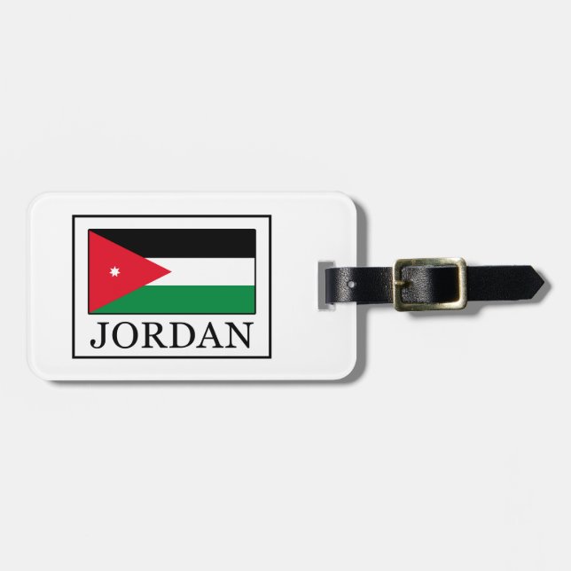 Jordan Luggage Tag (Front Horizontal)